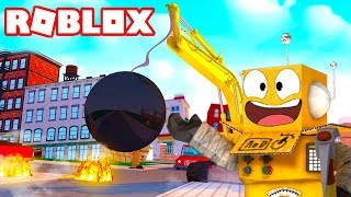 РАЗРУШИЛ И СЖЕГ ДОМ! ROBLOX SIMULATOR DEMOVILLE