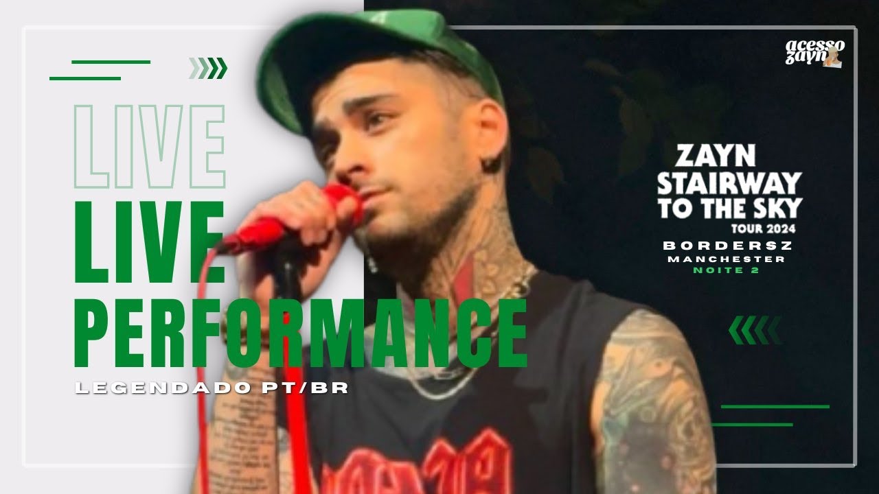 ZAYN - Bordersz (LIVE) [Legendado/ Tradução] | Stairway To The Sky Tour: Manchester (30/11/24)
