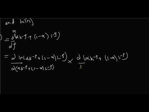 Cobb-Douglas Production Function
