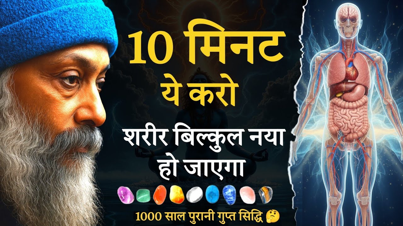 10 मिनट में शरीर बिल्कुल नया हो जाएगा । Cell Renewal Window । 10 Minutes Yoga Techniques 