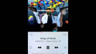 Video thumbnail of "CHEMISTRY Wings of Words"