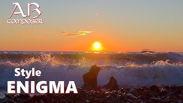 "I LIVE" ENIGMA 2025🎵Video OF A REAL SUNSET🎵Music by Aleksey Boychenko