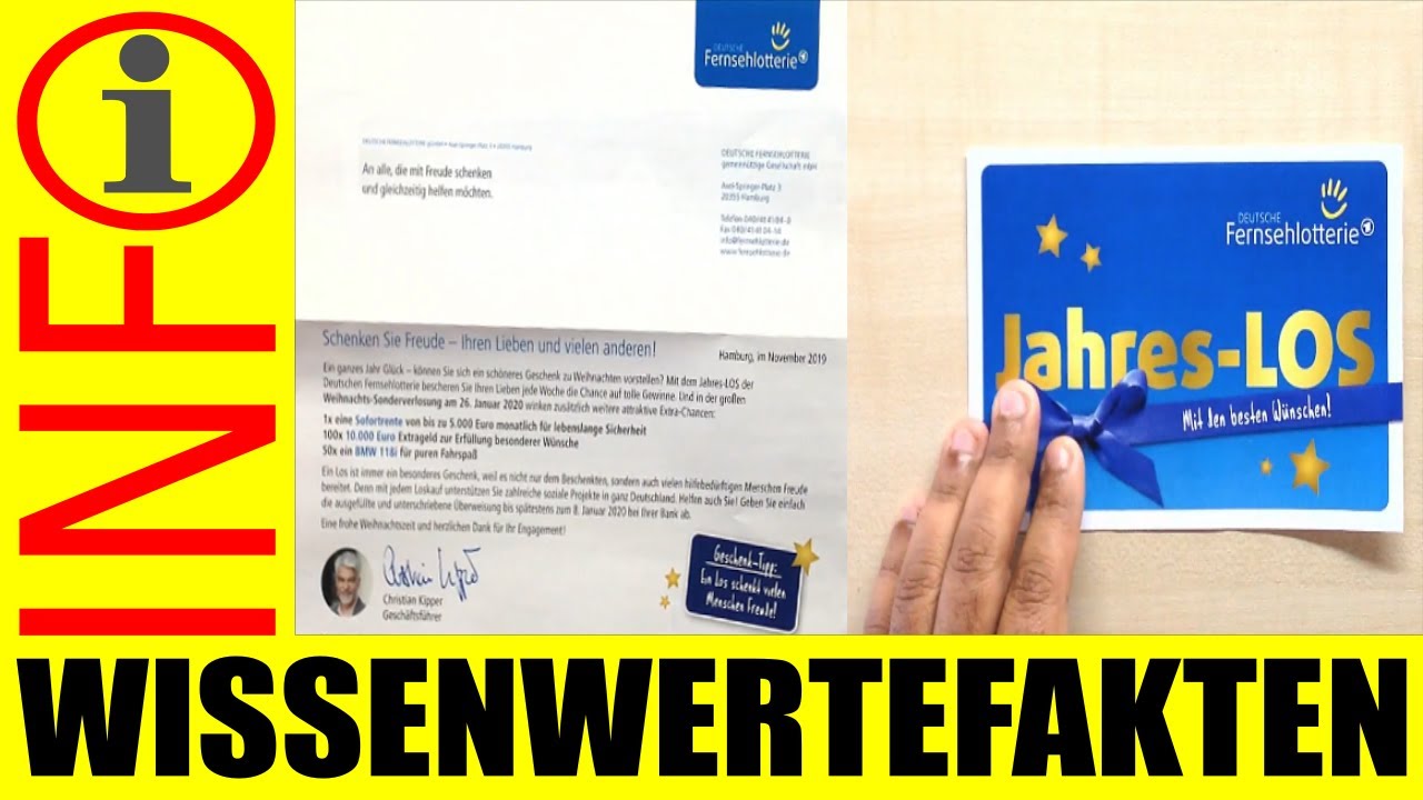 Jahreslos Fernsehlotterie