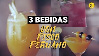 3 COCTELES A BASE DE PERUANO - YouTube