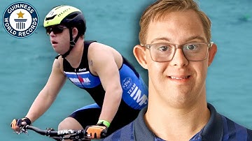First IRONMAN® athlete with Down