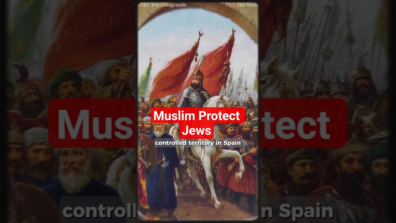How Muslims protected Jews in Spain before they fell. #history
