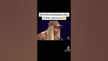 Thumbnail of Nicki Minaj Attempting Side To Side Highnote🤣🤣