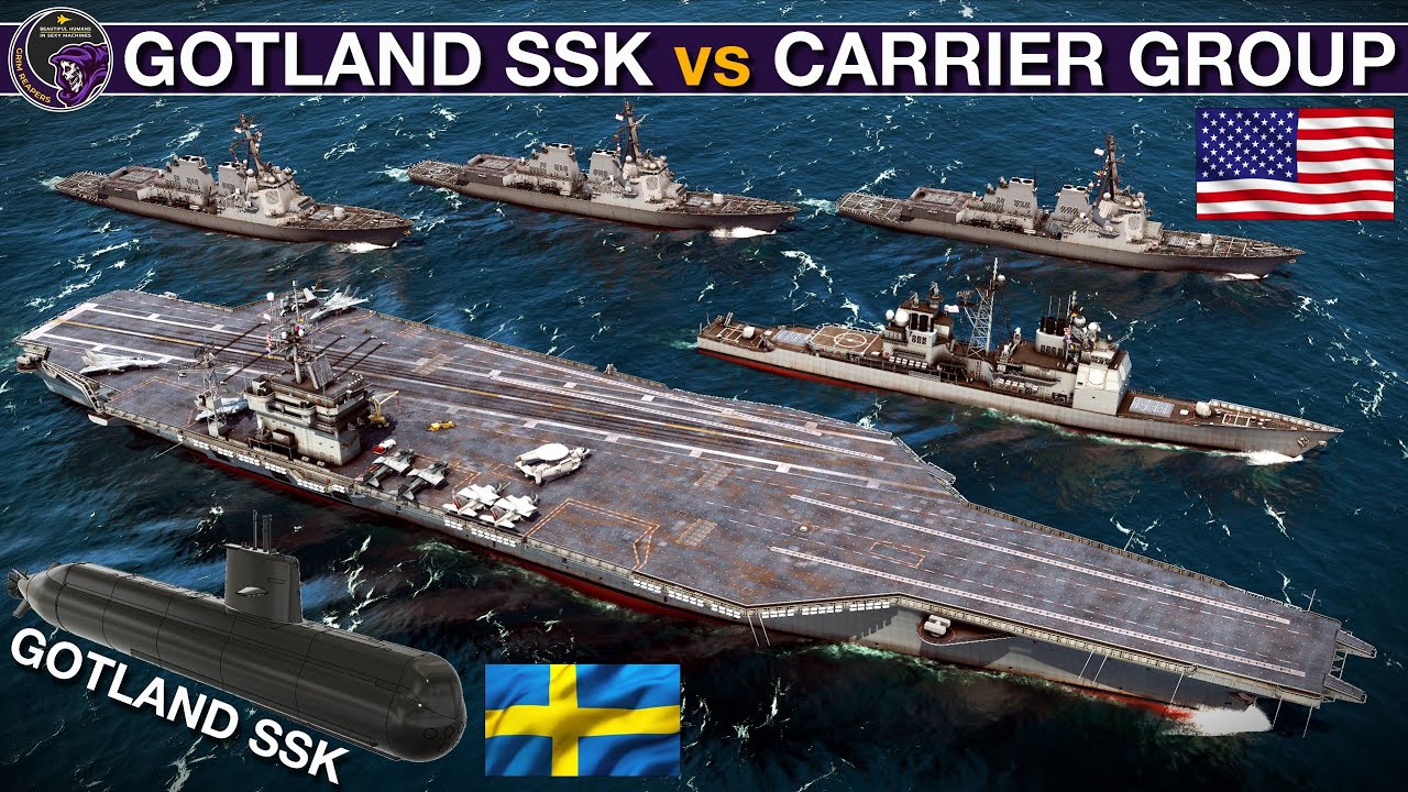 How Did A Swedish Diesel Submarine Beat A US Carrier Group In 2005? | Sea Power
