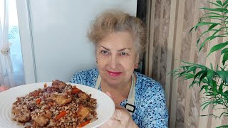 Вот Это Гречка,Сразу Покоряет Своим Вкусом.рассыпчатая С Нежным Мясом.вы Очень Полюбите Этот Рецепт