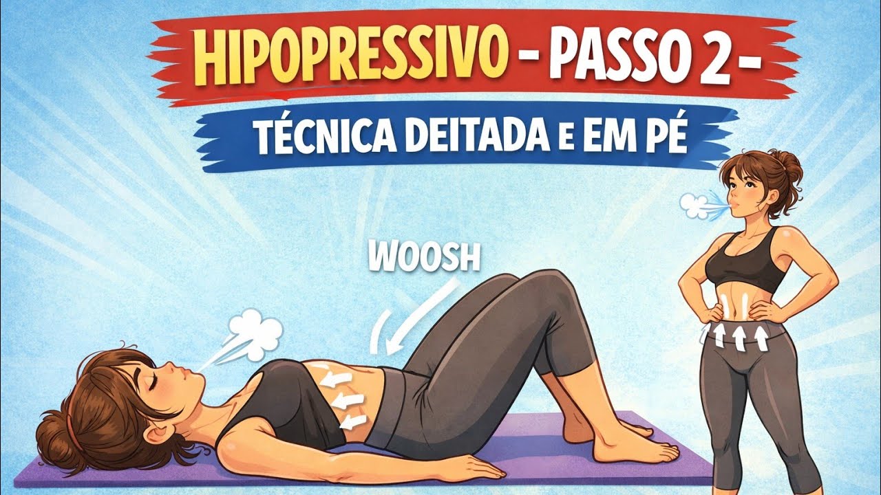 Hipopressivo - Técnica Deitada e em Pé - YouTube