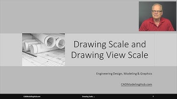 Drawing Scale and Drawing View Scale Part 1