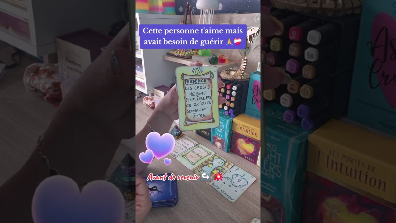 🔮 CETTE PERSONNE T'AIME MAIS AVAIT BESOIN DE GUÉRIR 🙏↪️ ❤️‍🩹💥