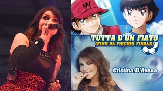 Video thumbnail of "Cristina D'avena - TUTTO D'UN FIATO FINO - Capitan Tsubasa"