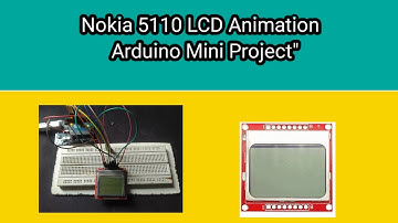Nokia 5110 LCD Animation | Like Share Subscribe | Arduino Mini Project"