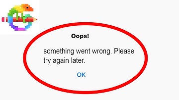 Fix Pixel Art App Oops Something Went Wrong Error | Fix Pixel Art something went wrong error |PSA 24