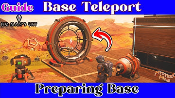 No Mans Sky Base Teleport Module | How to build Base Teleport