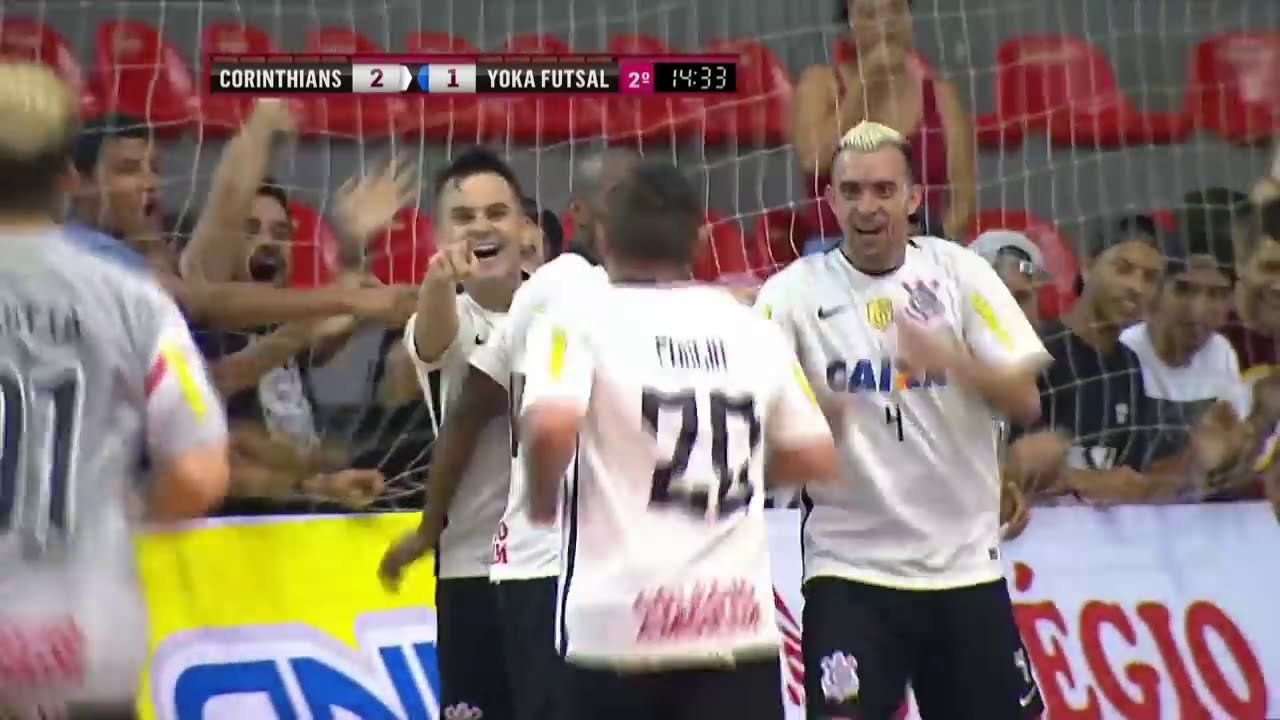 Gols Corinthians 6 x 1 Yoka Futsal - Semi Final Jogo 2 Liga Paulista de Futsal 2016 (22/10/2016) futsal academy