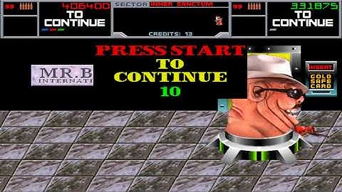 Narc (Arcade) 2P Cooperative Playthrough