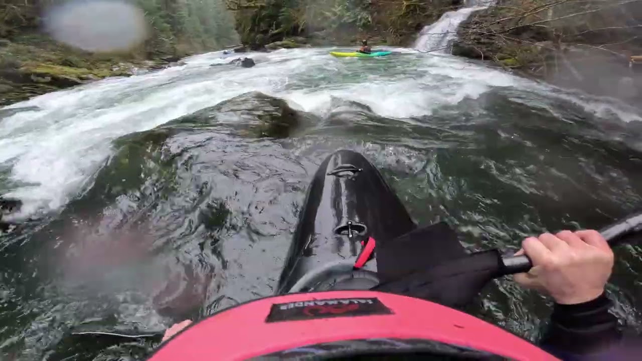 12/20/2025 Upper Canyon Creek 1700 cfs Whitewater Kayaking