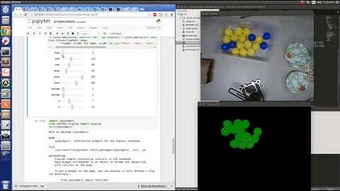 Simplecv + Opencv blob detection test