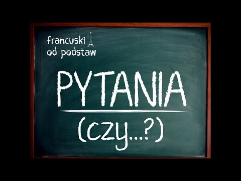 francuski - jak zadać pytanie