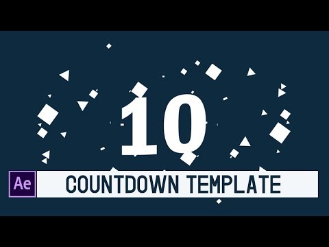 Top 10 Free Animated Countdown Templates | Free After Effects Template #3