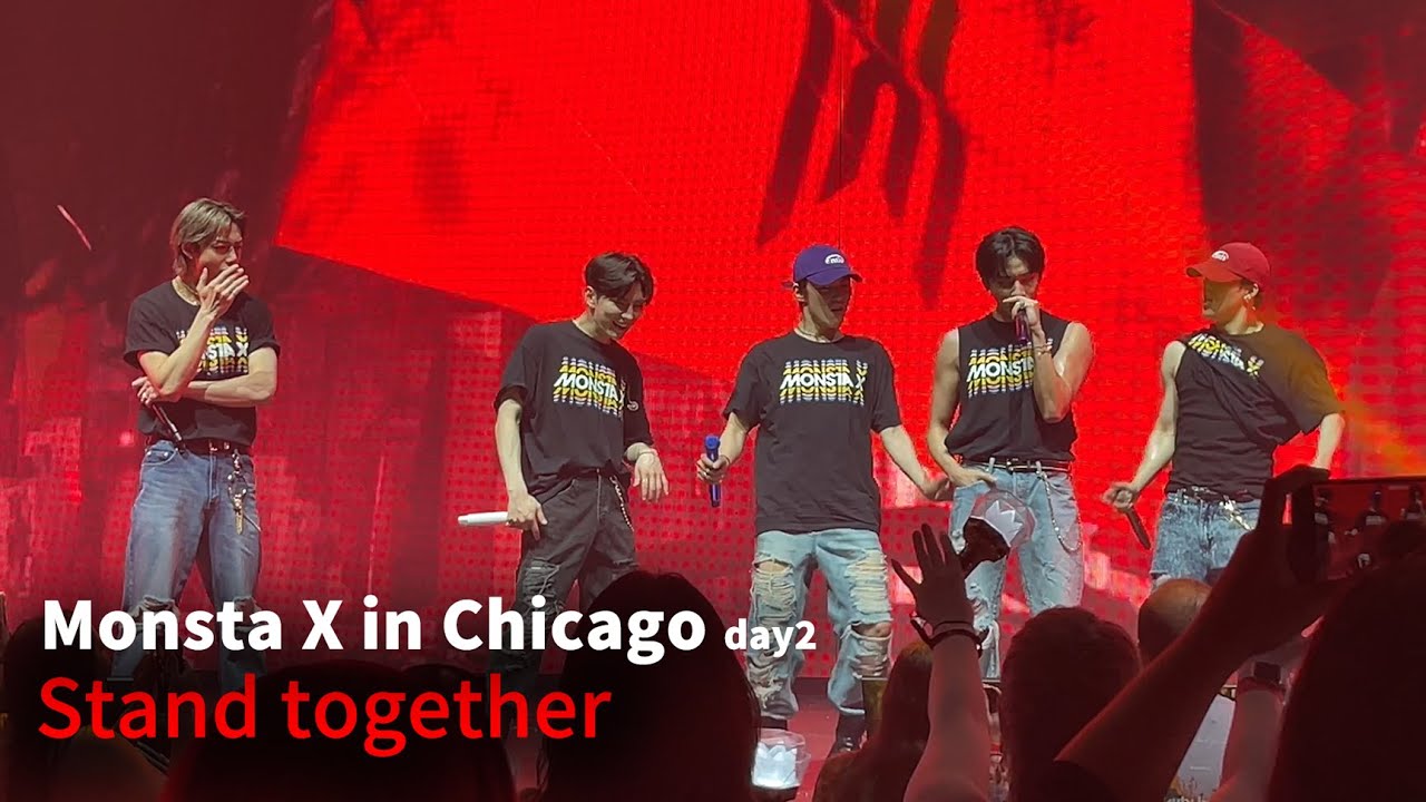 몬스타엑스 시카고 투어 대동단결 (Monsta X US Tour in Chicago Stand Together 220529)
