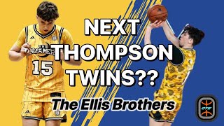 PLAYING P-I-G WITH ELI \& ISAAC ELLIS! Overtime Elite's next great pair of brothers?