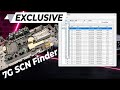 Exclusive 7g scn finder for replacing the control unit ecu of 7g automatic transmission mercedes