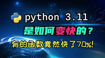 【python】3.11是如何变快的？我来给你讲一下其中原理！