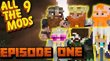 ELVES vs DWARVES - Episode One - Modded Minecraft Multiplayer (All The Mods 9) SMP #1