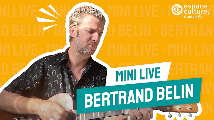 Bertrand Belin : mini live exclusif | LFDA I E.LEC...