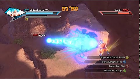 Dragon Ball Xenoverse (PC): SSGSS Goku Vs. SSJ5 Vegito Gameplay [MOD]