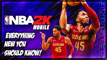 NBA 2K MOBILE SEASON 6 NEWS & RELEASE DATE!!