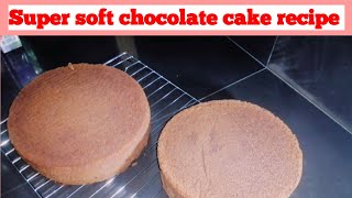 SUPER SOFT CHOCOLATE CAKE??chocolatecake cakerecipe bestcake @Homecooking888