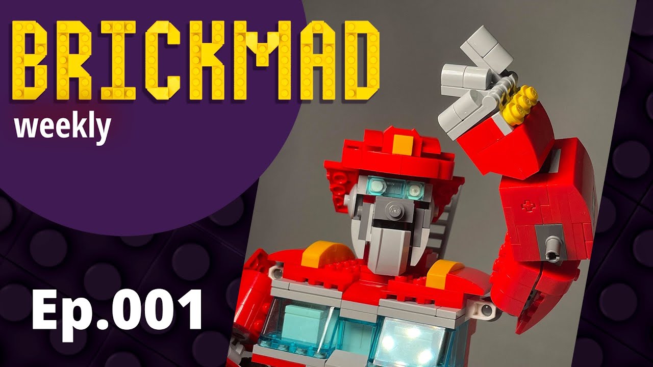 Brickmad Weekly Episode 001 - News, updates and random fun with LEGO.