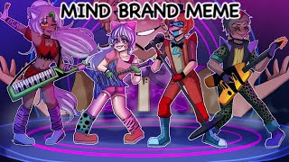 Mind Brand Meme || (Human) Security Breach (FNAF)|| ⚠️SPOILERS+BLOOD+FLASHING LIGHTS⚠️