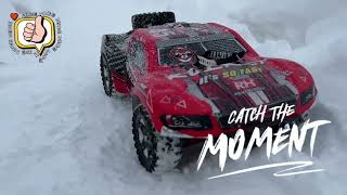 Зимняя покатушка на Remo Hobby Rocket 1:16
