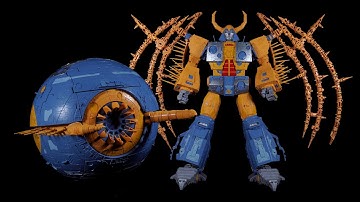How to separate Haslab Transformers War For Cybertron  Unicron to robot mode and star mode