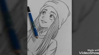 رسم بنات انمي كيوت