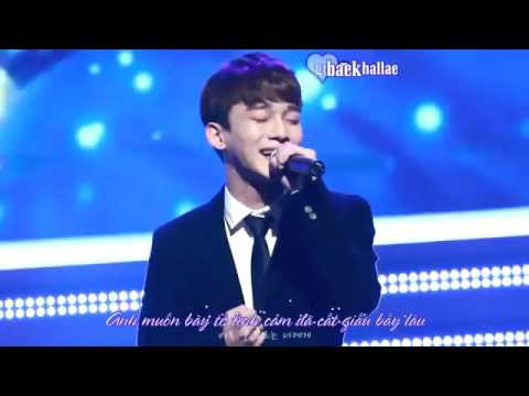 Vietsub + kara Best Luck   Chen EXO APAN STAR AWARDS 2014