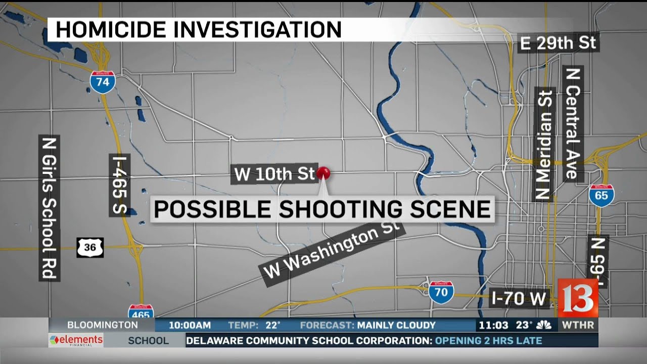 Homicide Investigation on Indy's West Side - YouTube