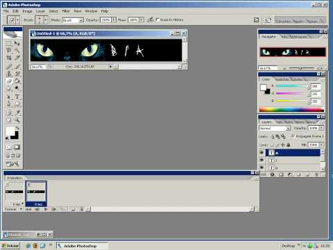Como fazer um banner animado no Photoshop CS Como fazer um banner animado no Photoshop CS