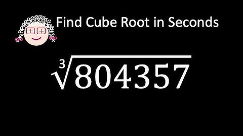 Ancient Method To Find Cube Roots Without Calculator!