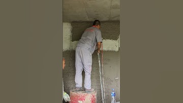 #plastering #rendering #machine #plasteringwork #automatic #plasterer #wall #gypsum