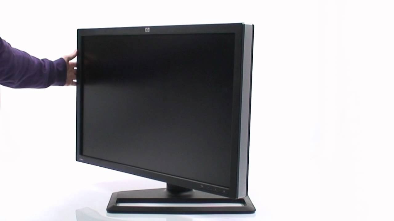 HP ZR30W - ergonomia - YouTube