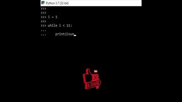 How to Create a simple While Loop using Python language