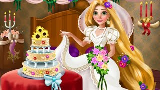 ღ Tangled Princess Rapunzel Wedding Deco (Cute Baby Games) screenshot 4