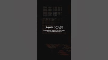 ﴿وَقَضى رَبُّكَ أَلّا تَعبُدوا إِلّا إِيّاهُ وَبِالوالِدَينِ إِحسانًا﴾القارئ هزاع البلوشي
