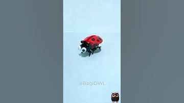 Cute Bricks Ladybug! Its Shape Is So Unique! | Lego Alternative 😍🐞 #lego